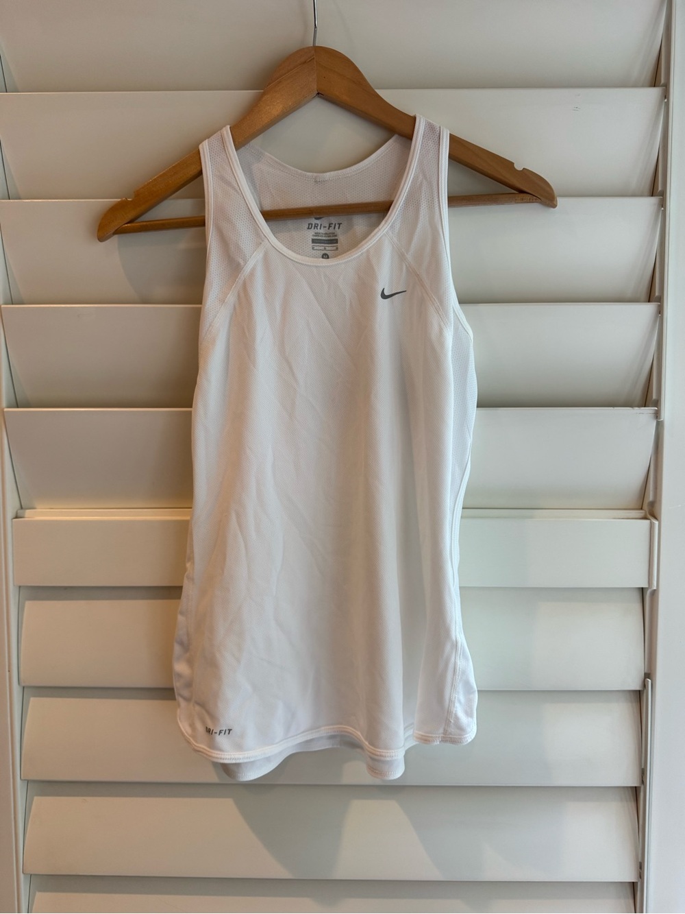 Nike White Dri-FIT Women’s Athletic Racerback Tank